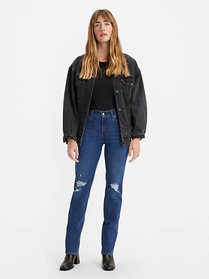 Levi's High Rise Slim Straight Women's Jeans Product Image