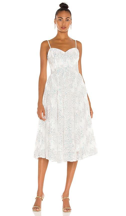 ELLIATT Harrow Dress in White. product image