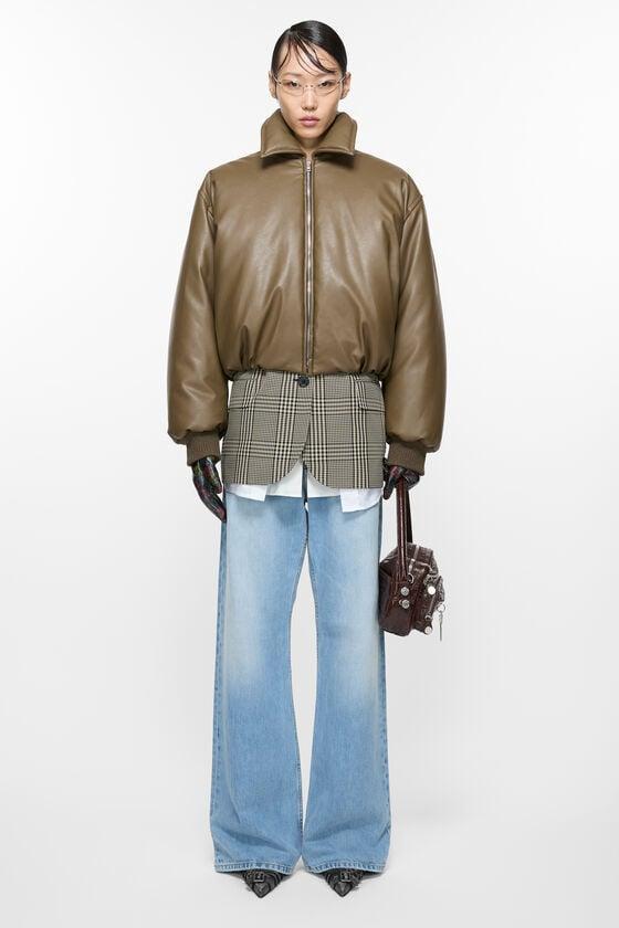 Coated bomber jacket Product Image