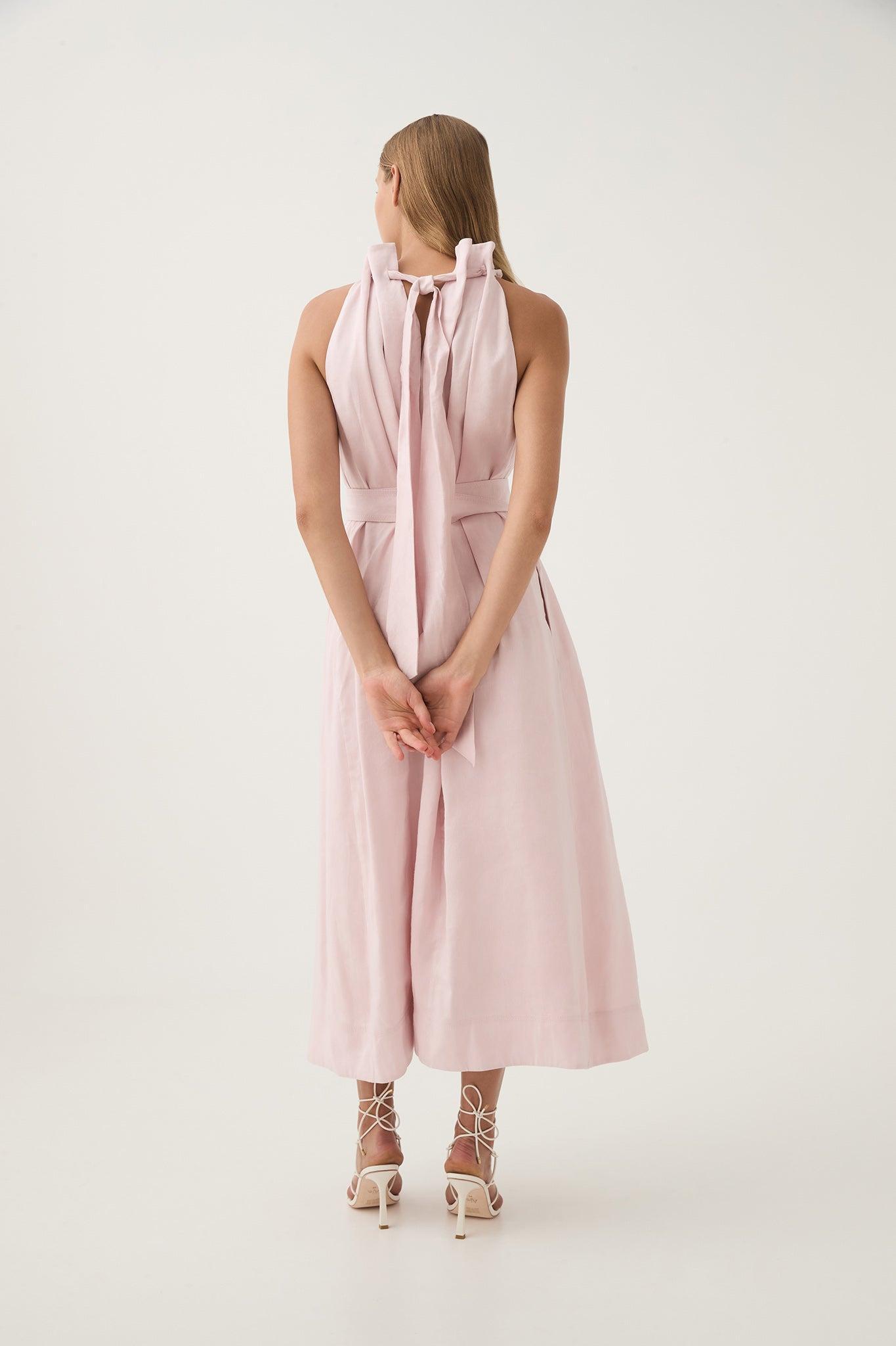 Mariel Trapeze Midi Dress Product Image