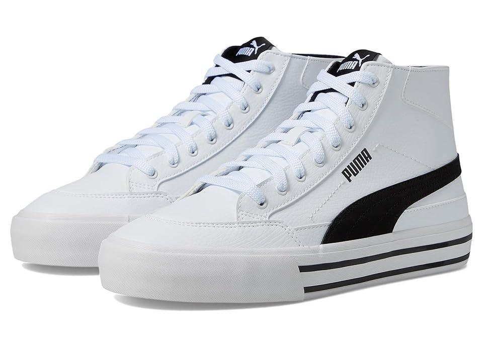 PUMA Court Classic Vulc Mid (Puma /Puma Black 1) Men's Shoes Product Image