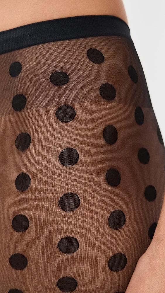 Wolford Bonny Dots Tights | Shopbop Product Image