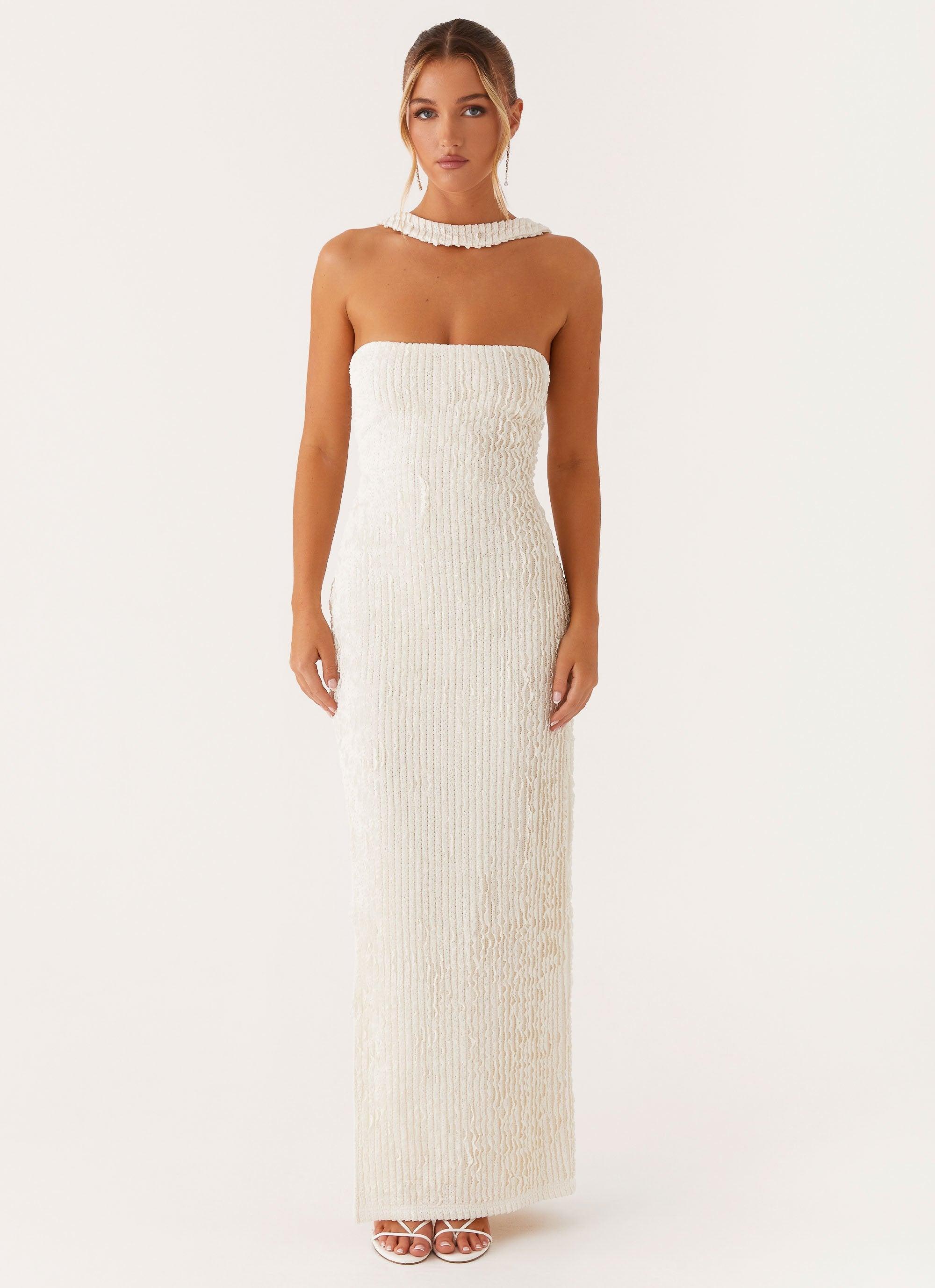 Sadie Maxi Dress - Ivory Product Image