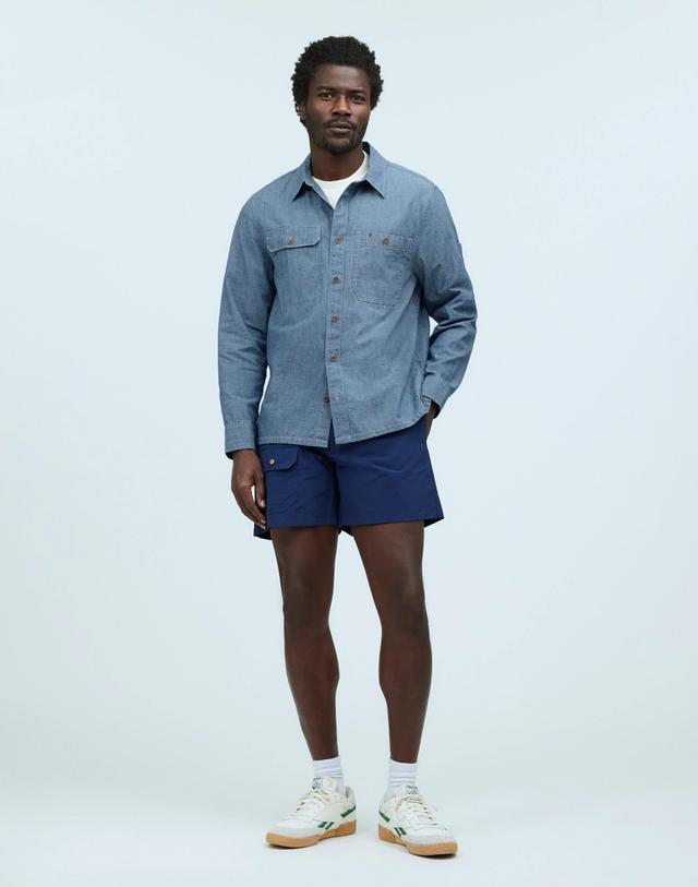 Madewell x William Ellery Chambray Button-Up Shirt Product Image