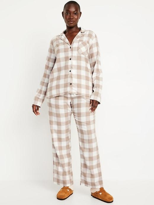 Flannel Pajama Set for Women Product Image