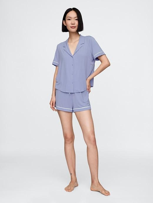 Modal Pajama Shirt Product Image