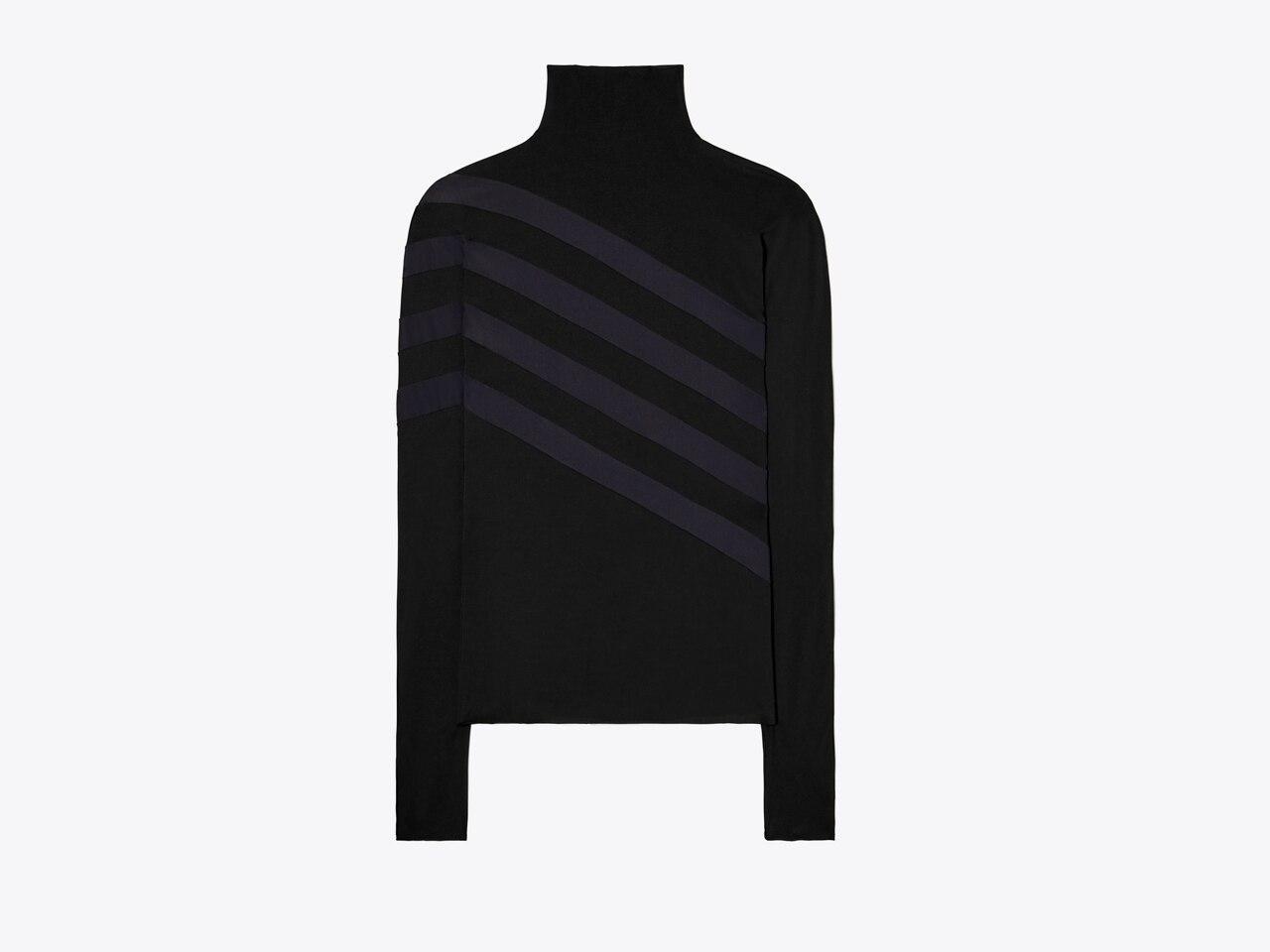 Colorblock Long Sleeve Jersey Top Product Image