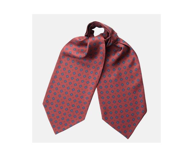 Elizabetta Mens San Marino - Silk Ascot Cravat Tie for Men Product Image