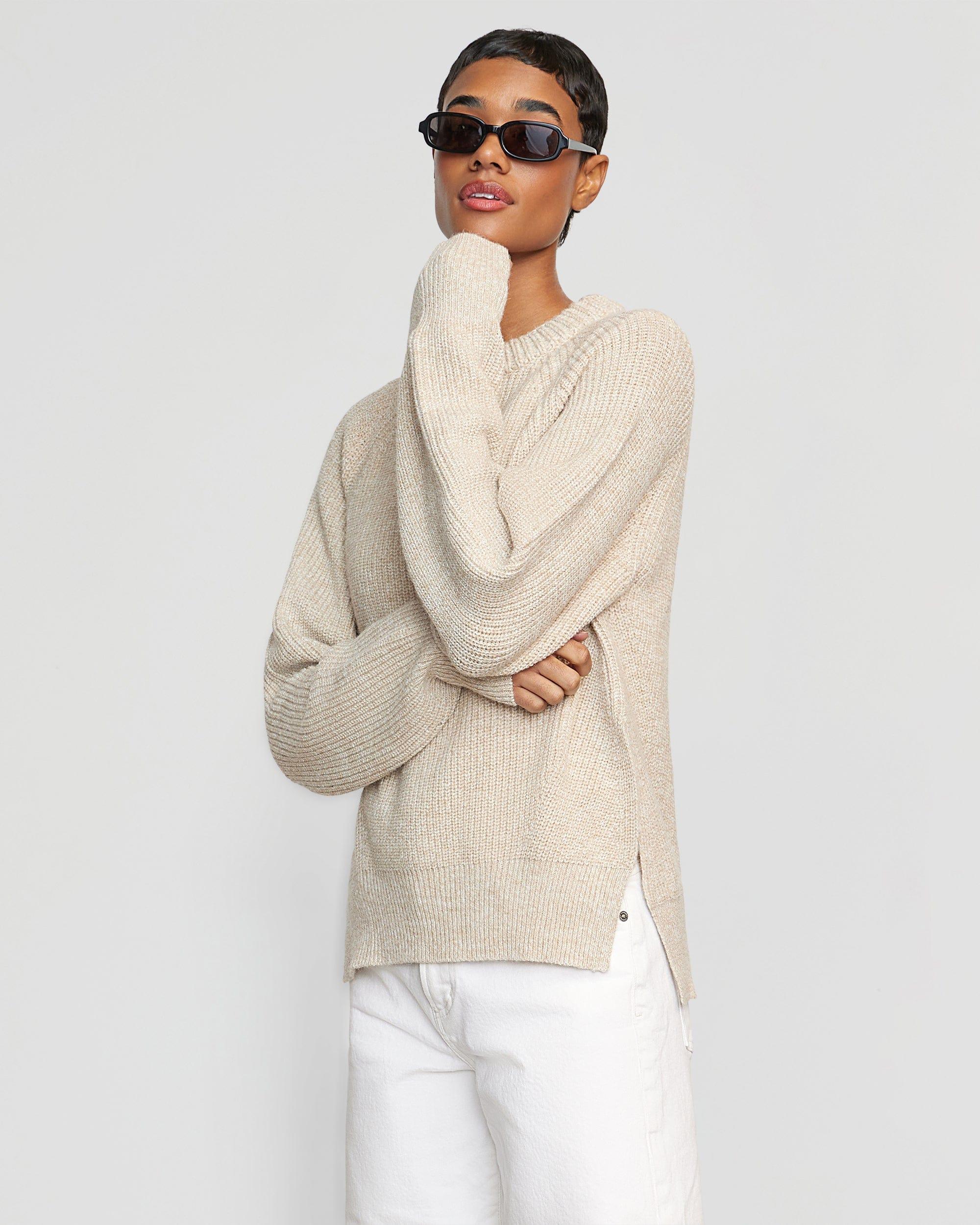 Roya Marled Boyfriend Sweater Product Image