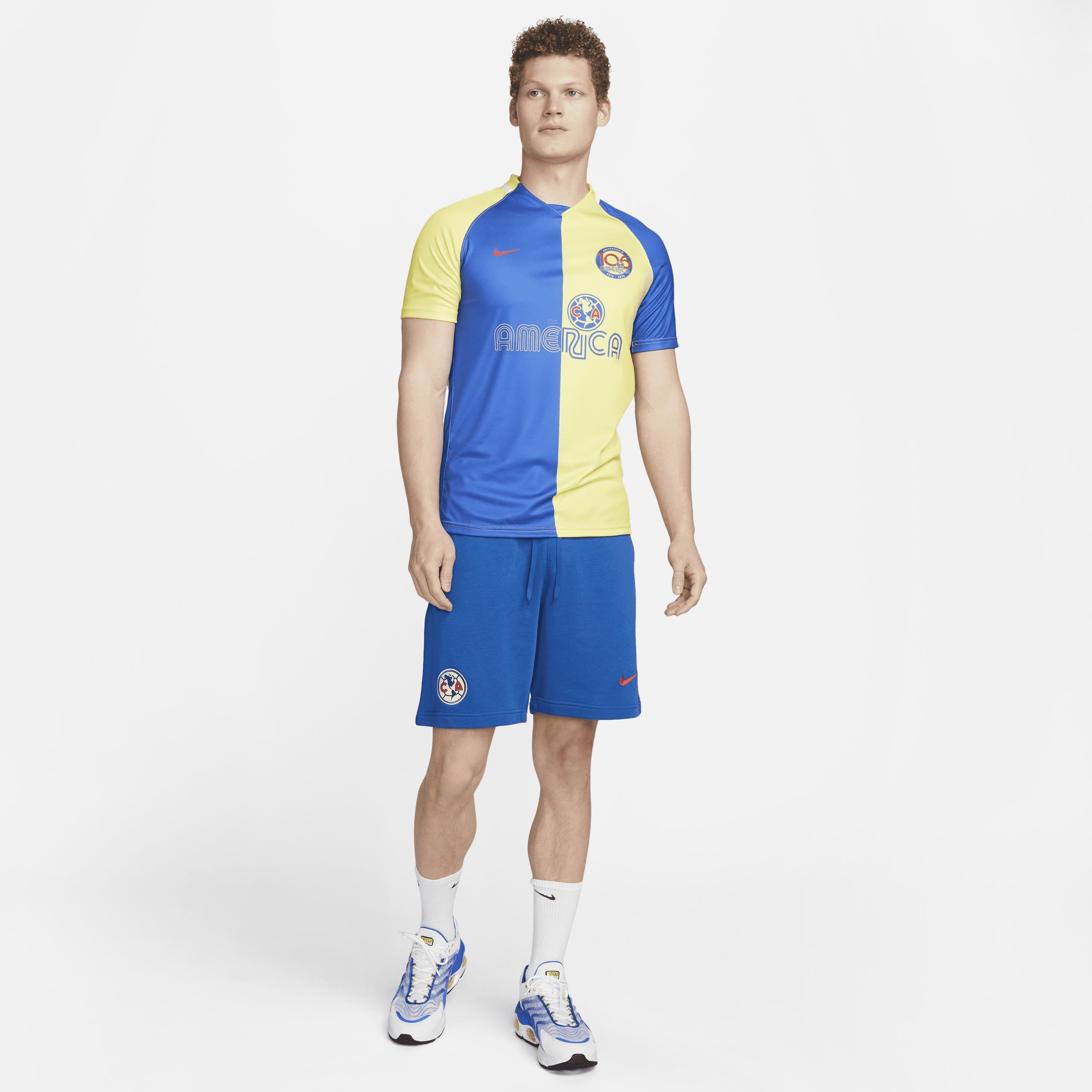 Mens Nike Blue Club America Fleece Shorts Product Image