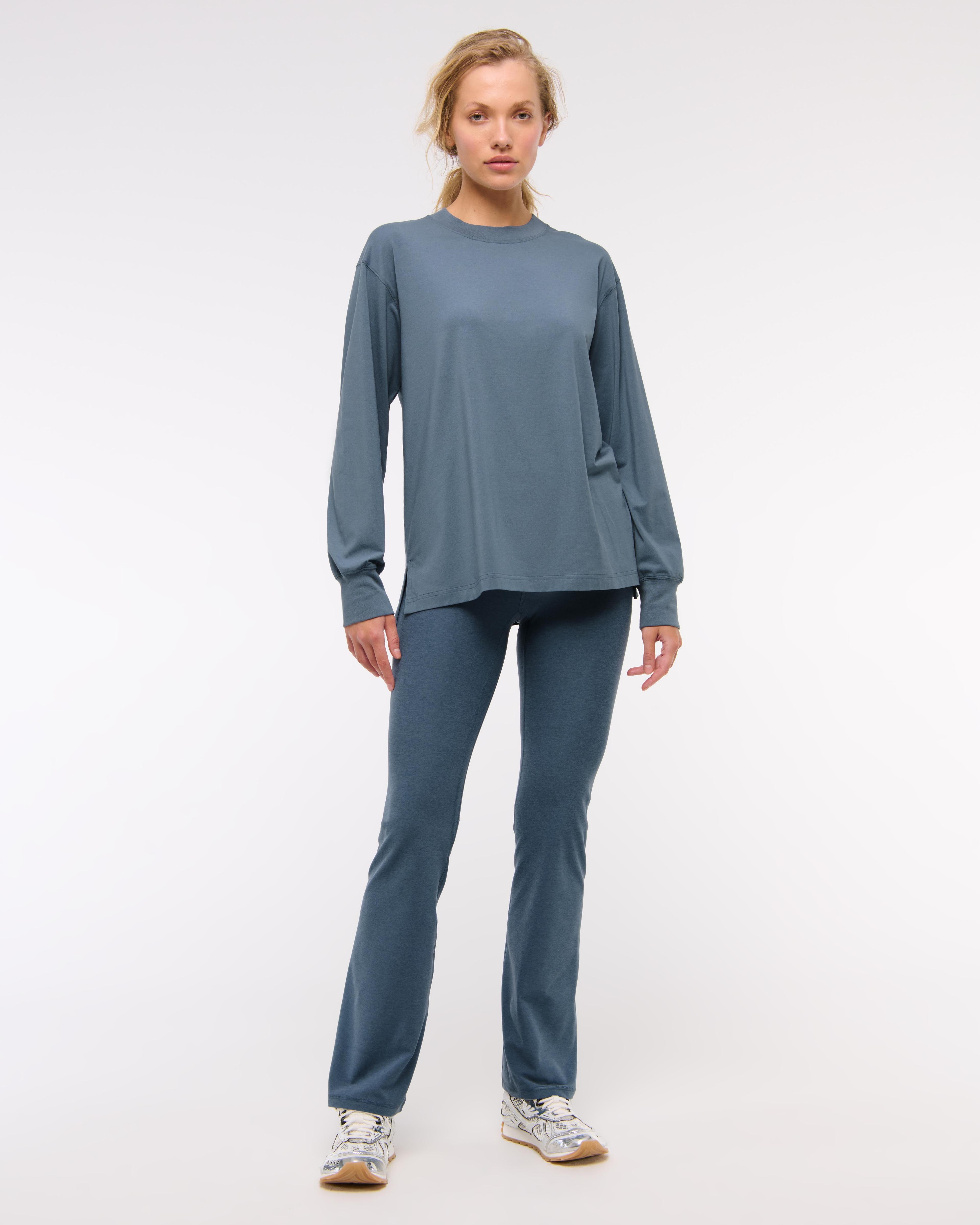 YPB Active Cotton-Blend Long-Sleeve Easy Tee Product Image