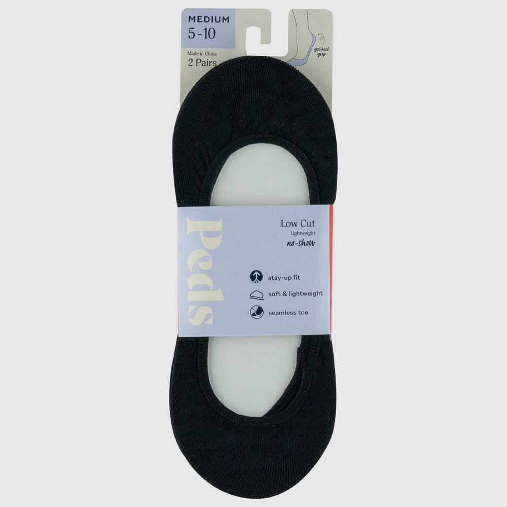 Peds Womens 2pk Microfiber Liner Socks 5-10 Product Image