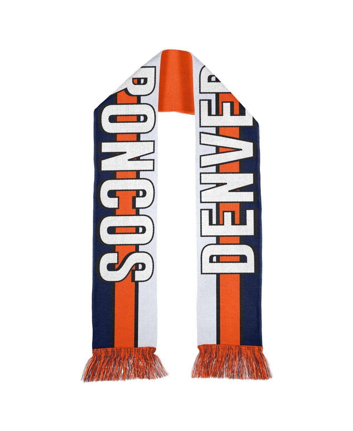 WEAR by Erin Andrews Denver Broncos Stripe Scarf Product Image