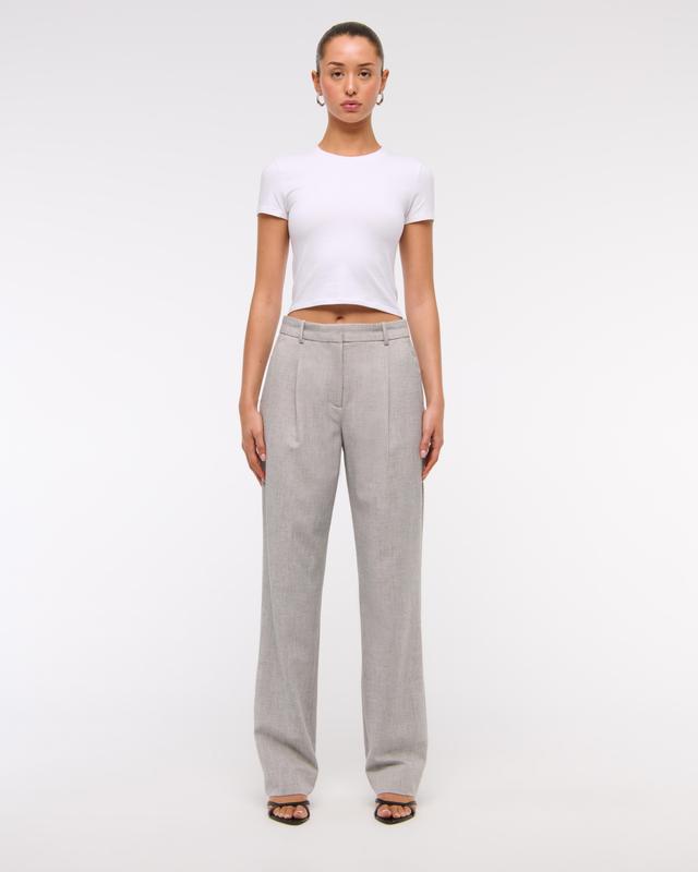 A&F Quinn Tailored Straight Pant Product Image