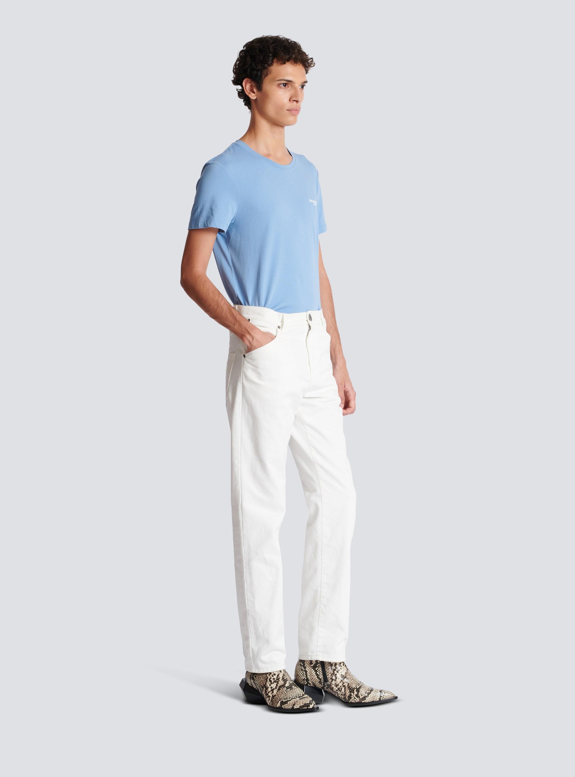 White denim jeans Product Image