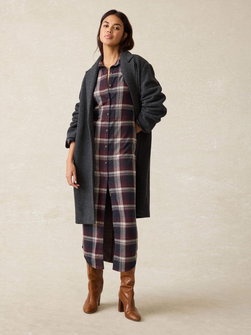 Legend™ Sweater Maxi Dress - Middlecreek Moon Plaid Female Product Image