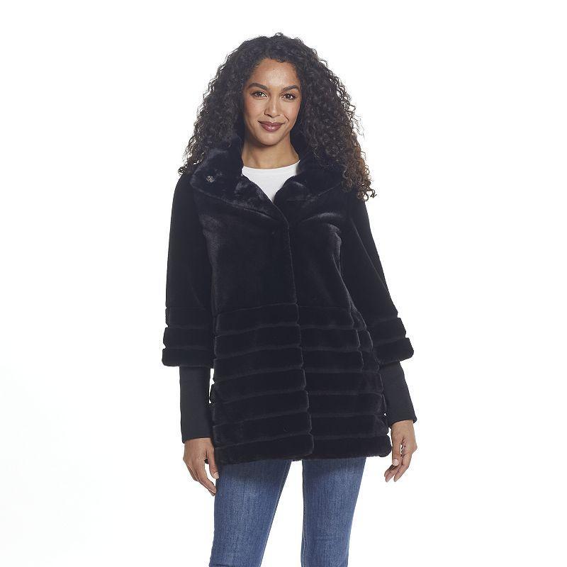 Gallery Water Resistant Faux Fur Jacket Product Image