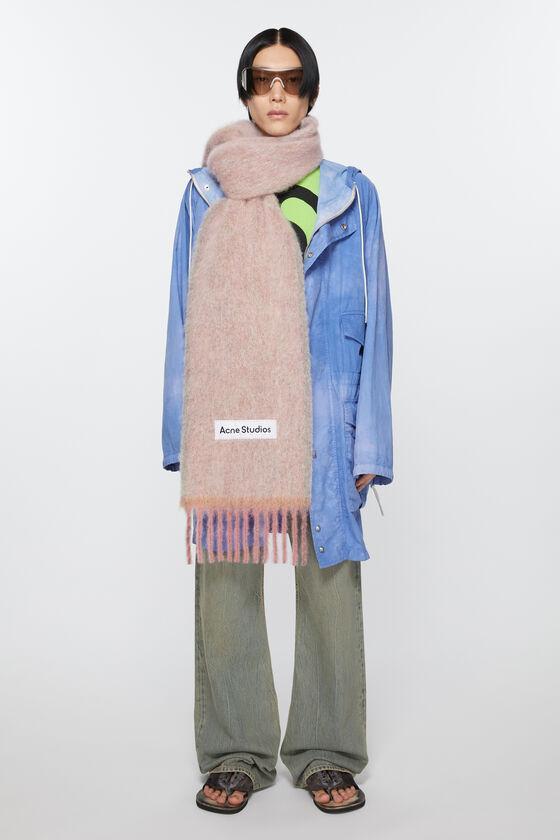 Wool mohair scarf - Narrow Product Image