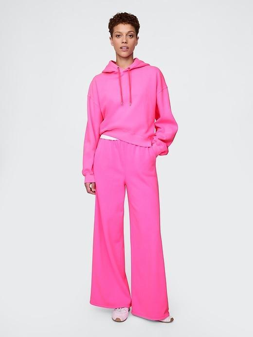 Vintage Soft Baggy Wide-Leg Sweatpants Product Image