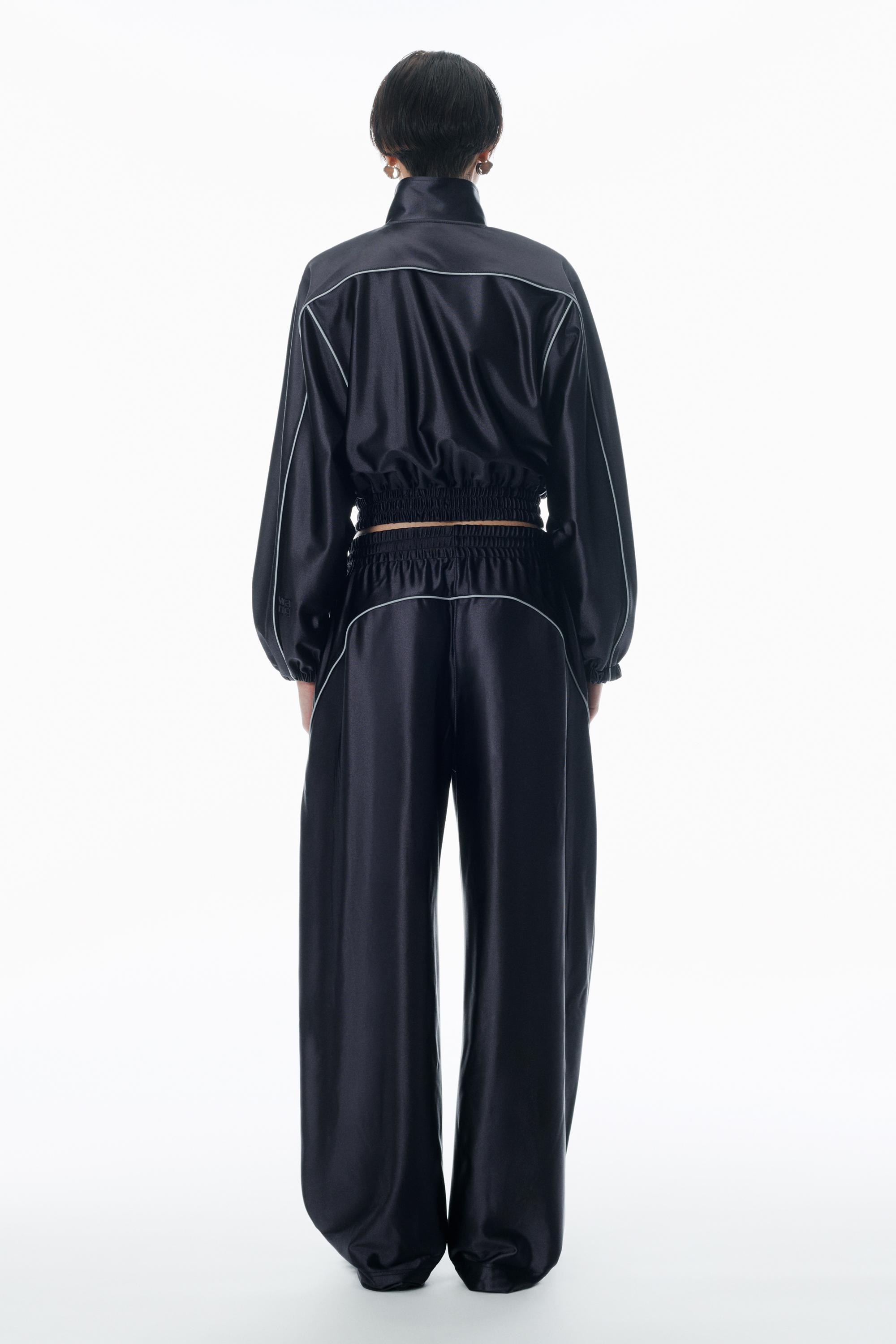 Oversize Trackpants In Satin Faille Jersey Product Image