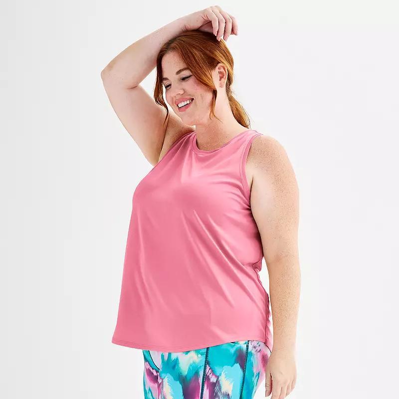 Plus Size Tek Gear Dry Tek Tank Top, Womens Product Image