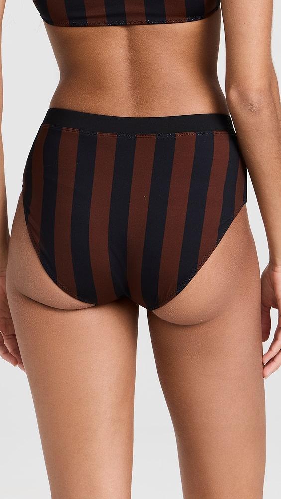 STAUD Devon High Rise Bikini Bottoms | Shopbop Product Image