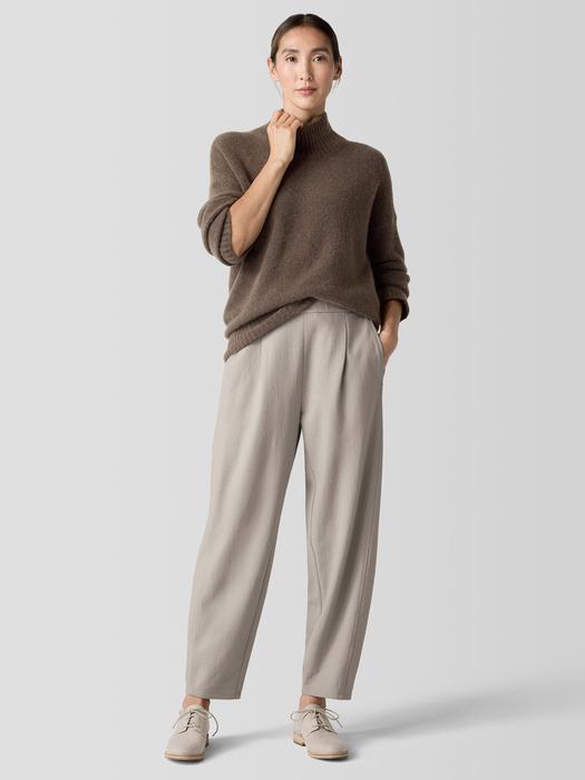 EILEEN FISHER Felted Wool Jersey Lantern Pant in Regenerative Woolfemale Product Image