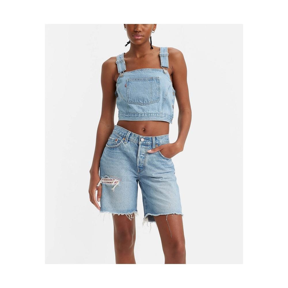 Levis Womens Square Neck Shellsea Overalls Top - Hey Friend Product Image