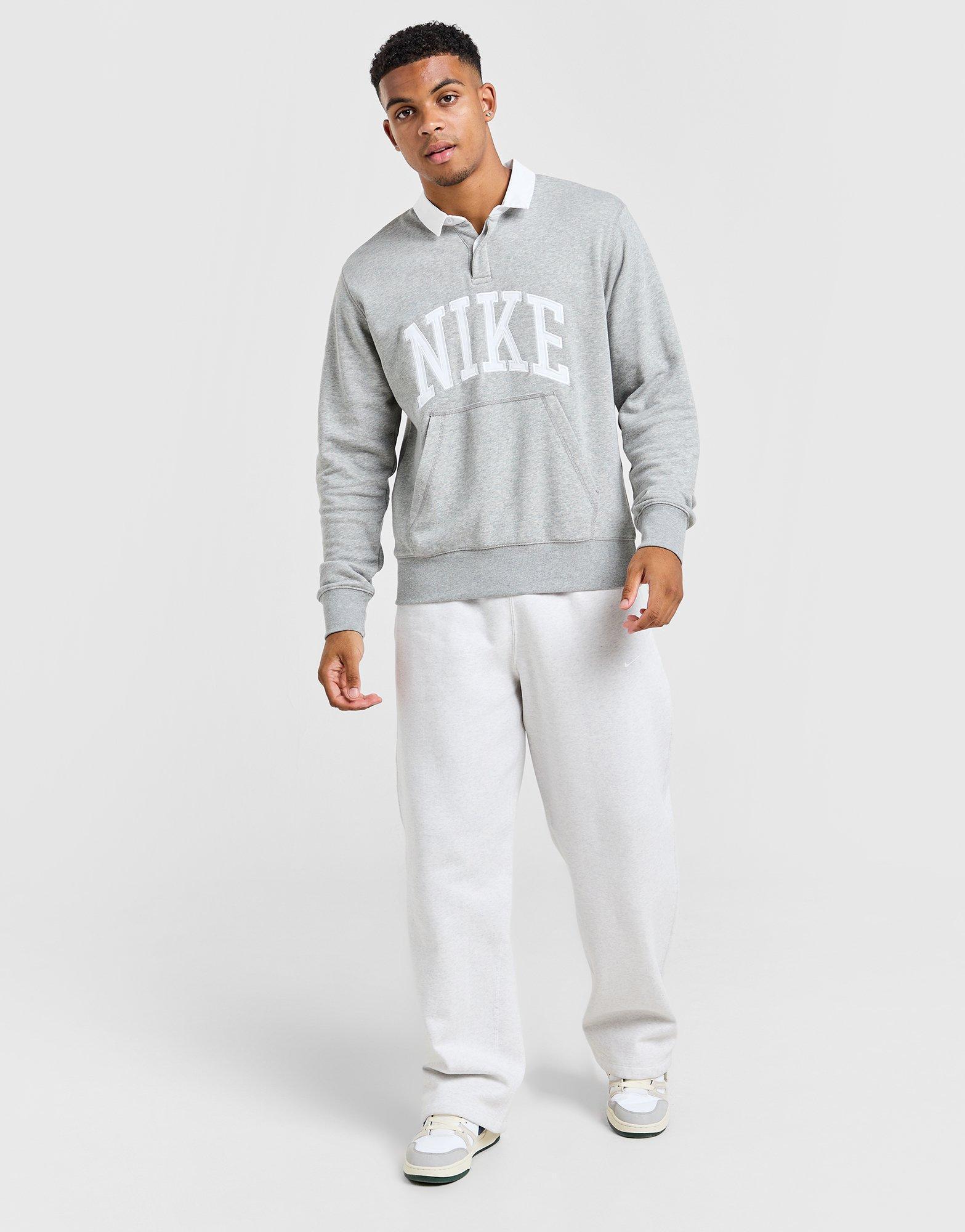 Nike Club Fleece Polo Sweatshirt Product Image