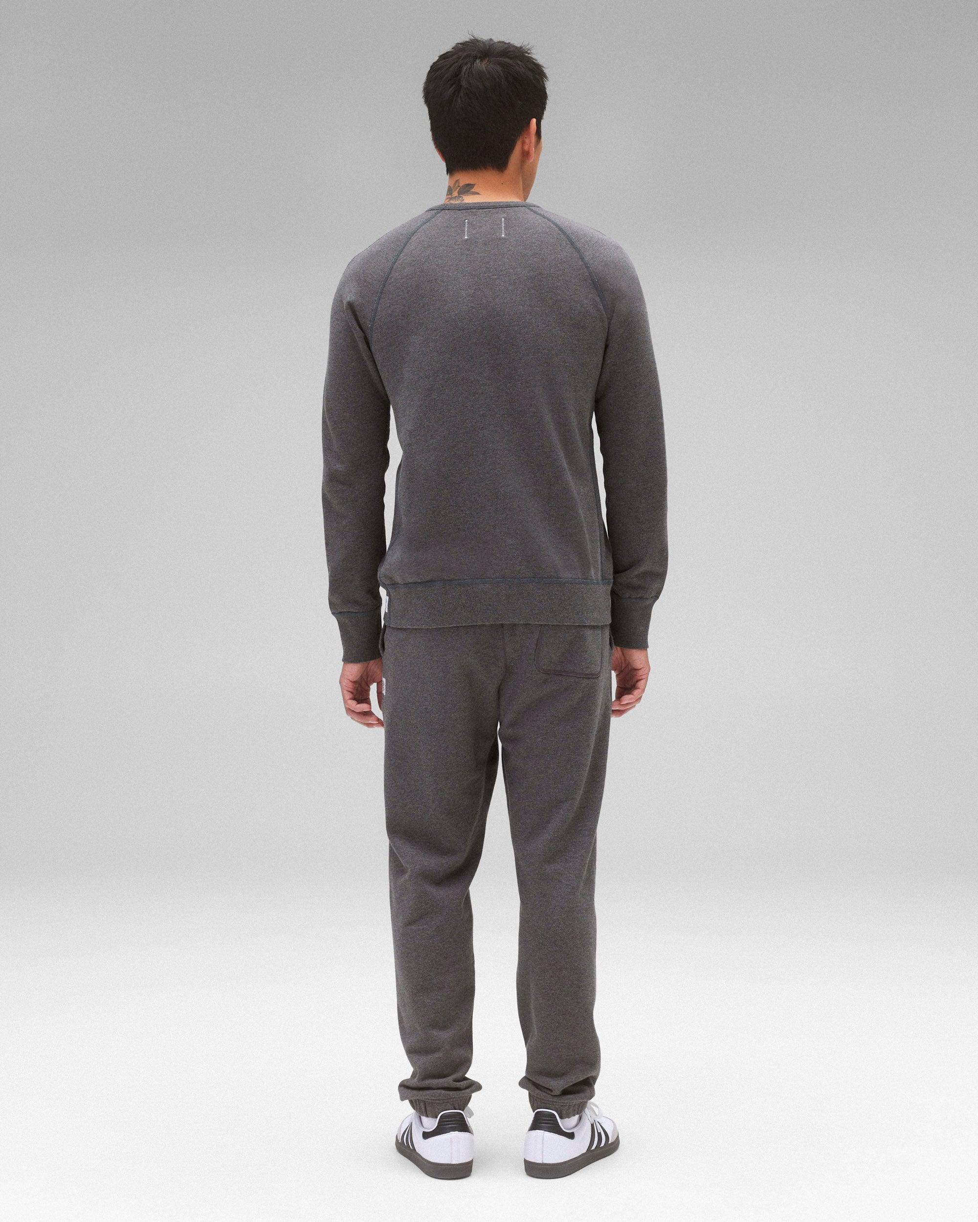 Midweight Terry Slim Crewneck Male Product Image