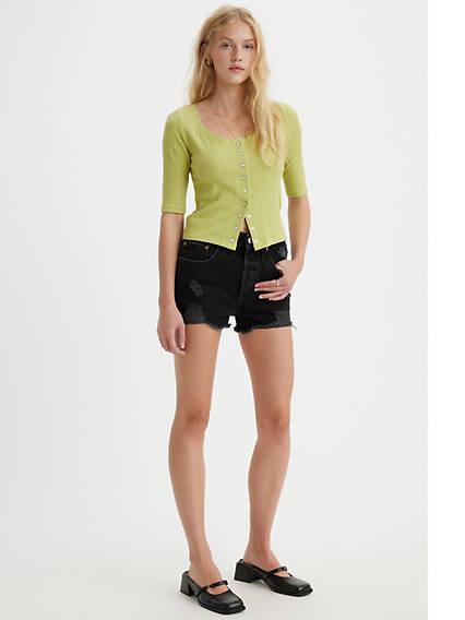 Levi's Original Fit High Rise Women's Shorts Product Image