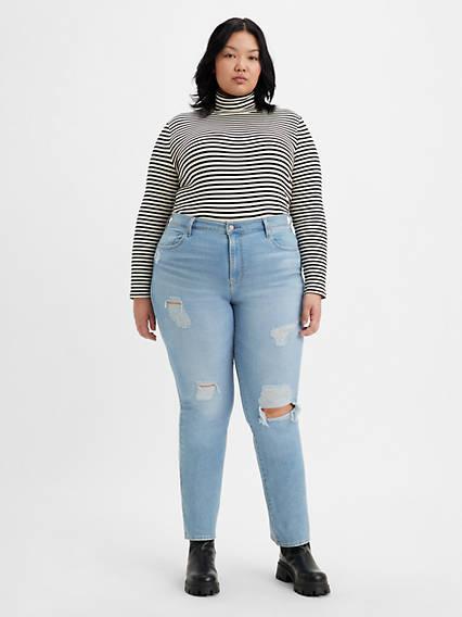 Levi's High Rise Slim Straight Fit Women's Jeans (Plus) product image