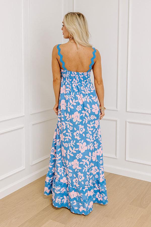 Heart Skips A Beat Floral Maxi Dress Product Image