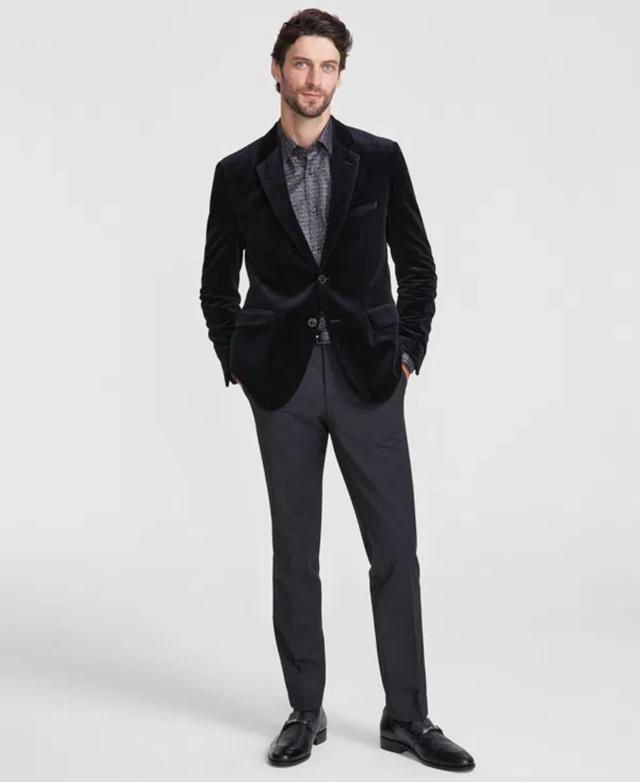 Hugo by Hugo Boss Mens Modern-Fit Velvet Sport Coat Product Image