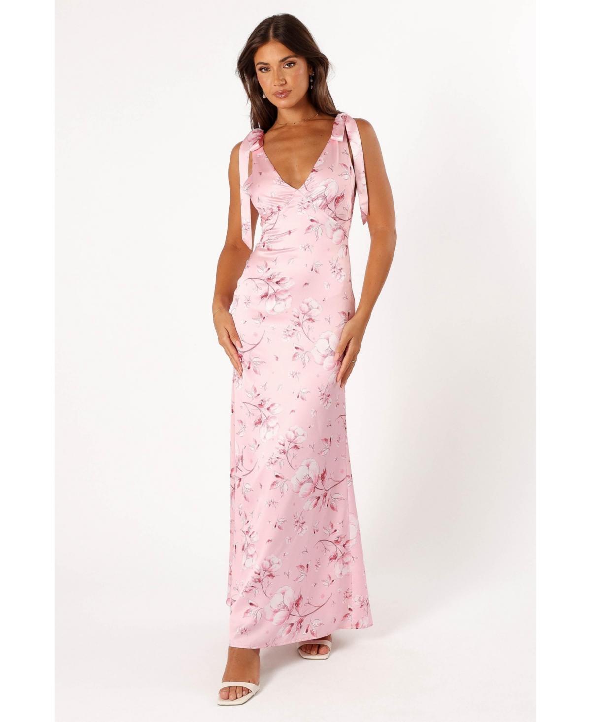 Petal and Pup Womens Xavier Bow Shoulder Maxi Dress Product Image