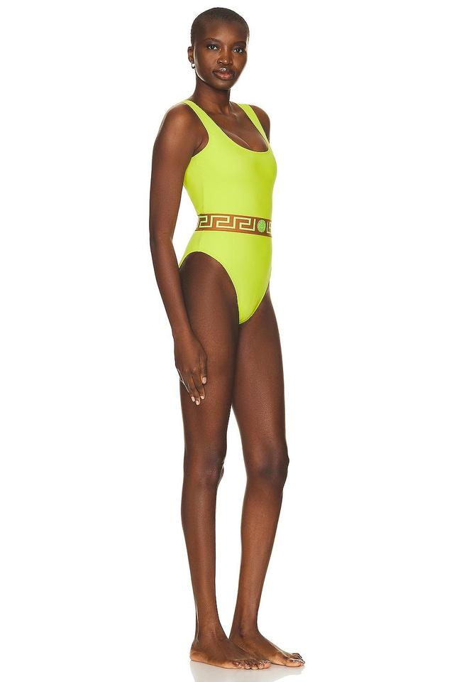 VERSACE Lycra Vita One Piece Swimsuit Yellow. (also in 1, 2, 3, 4). Product Image