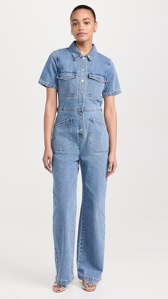 ABRAND Denim Jumpsuit | Shopbop Product Image