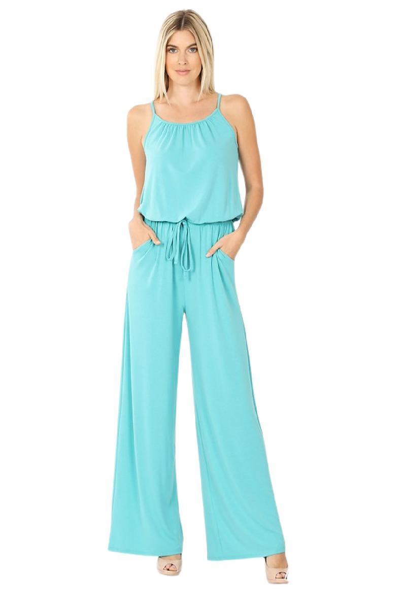 Mint Jumpsuit Product Image