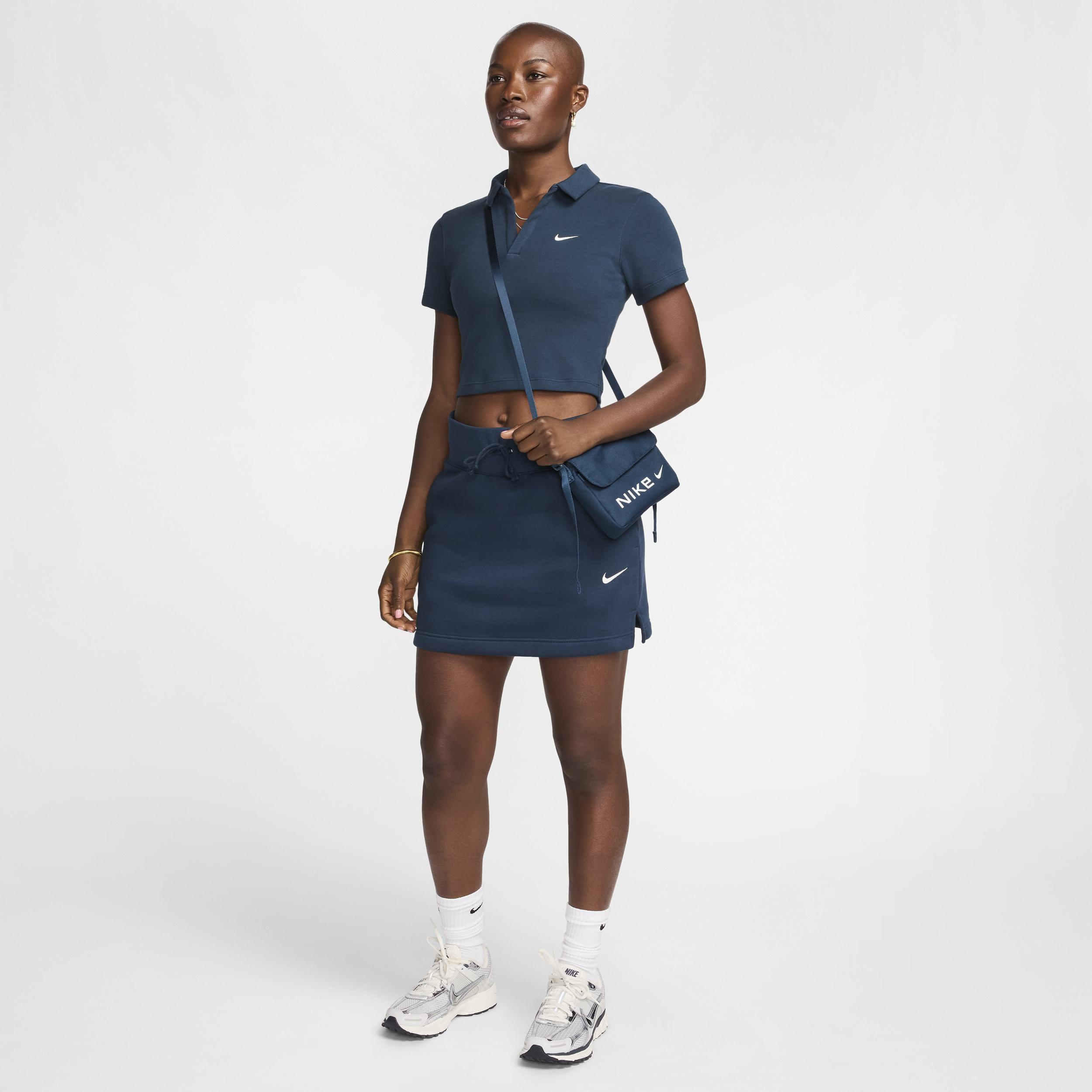 Womens Nike Sportswear Essential Short-Sleeve Polo Top Product Image