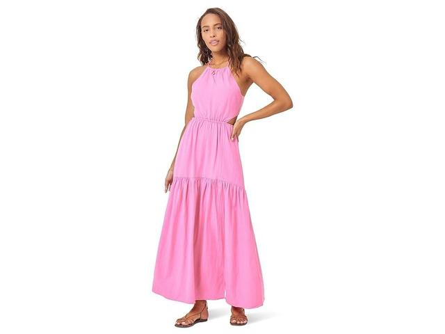 L*Space Jaide Dress (Guava) Women's Clothing Product Image