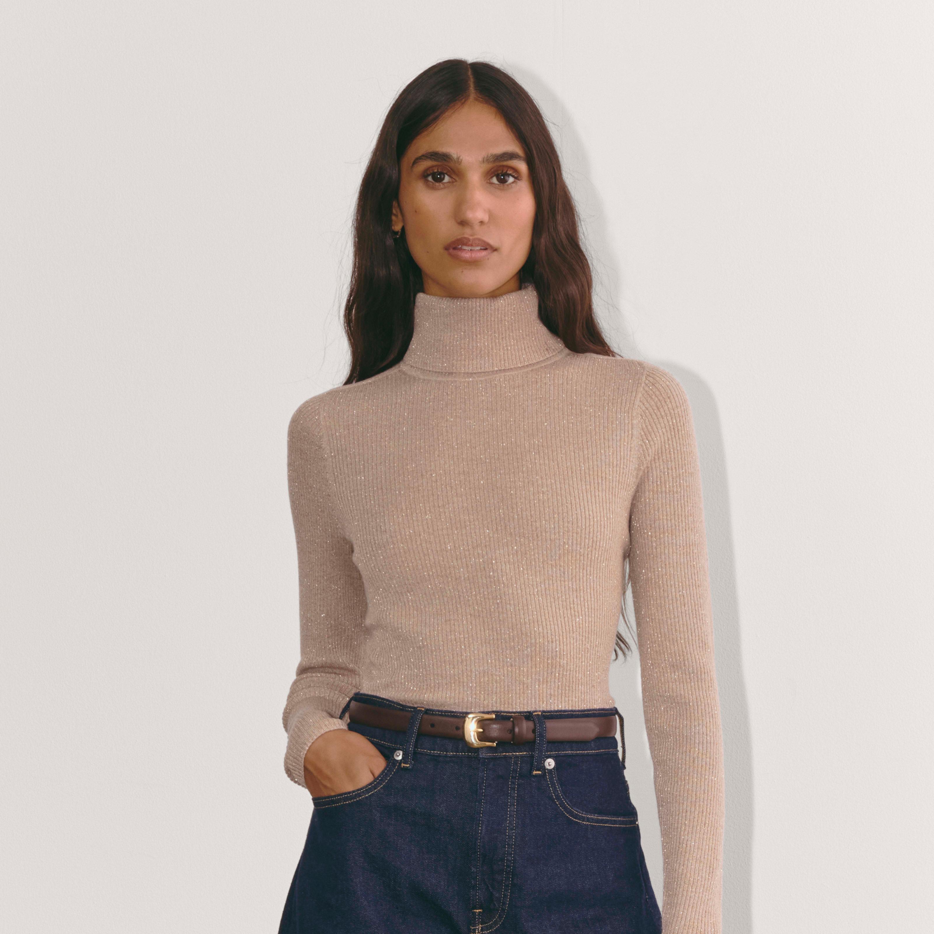 The Turtleneck in Lurex Merino product image