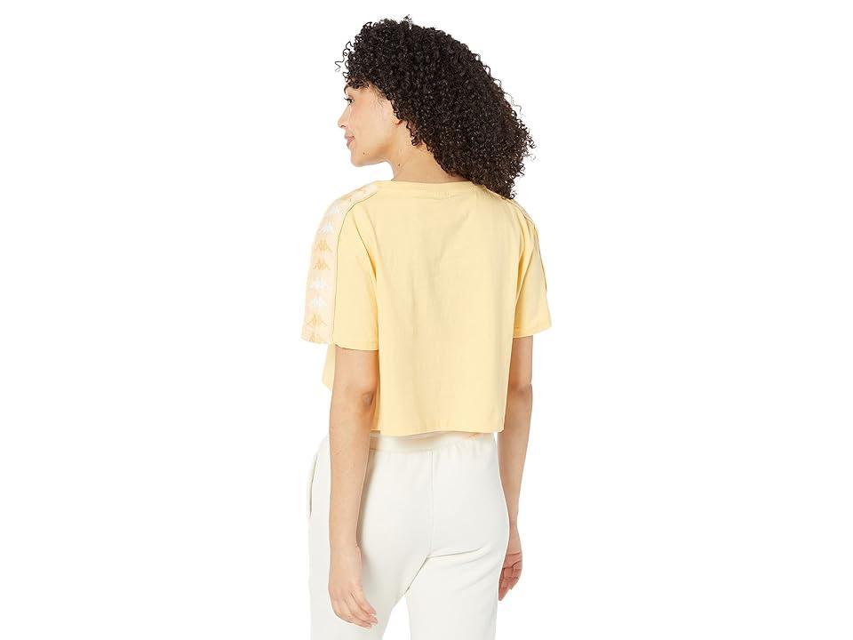 Kappa 222 Banda Solok Light/Yellow Light/Bright White) Women's Clothing Product Image