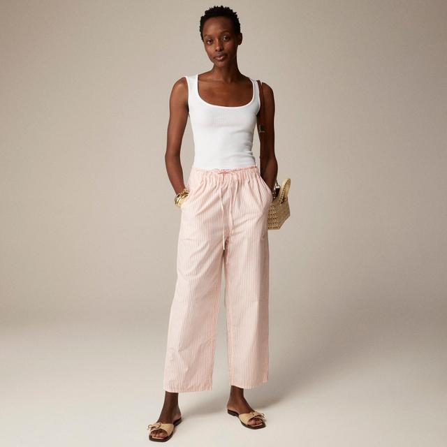 Drawstring pant in lightweight twill Product Image