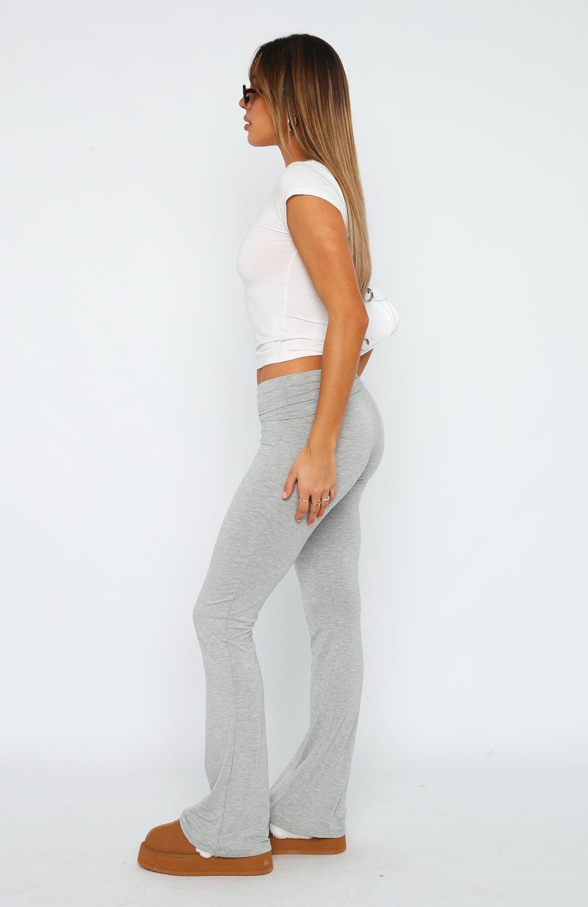 Don't You Worry Pants Grey Marle Product Image