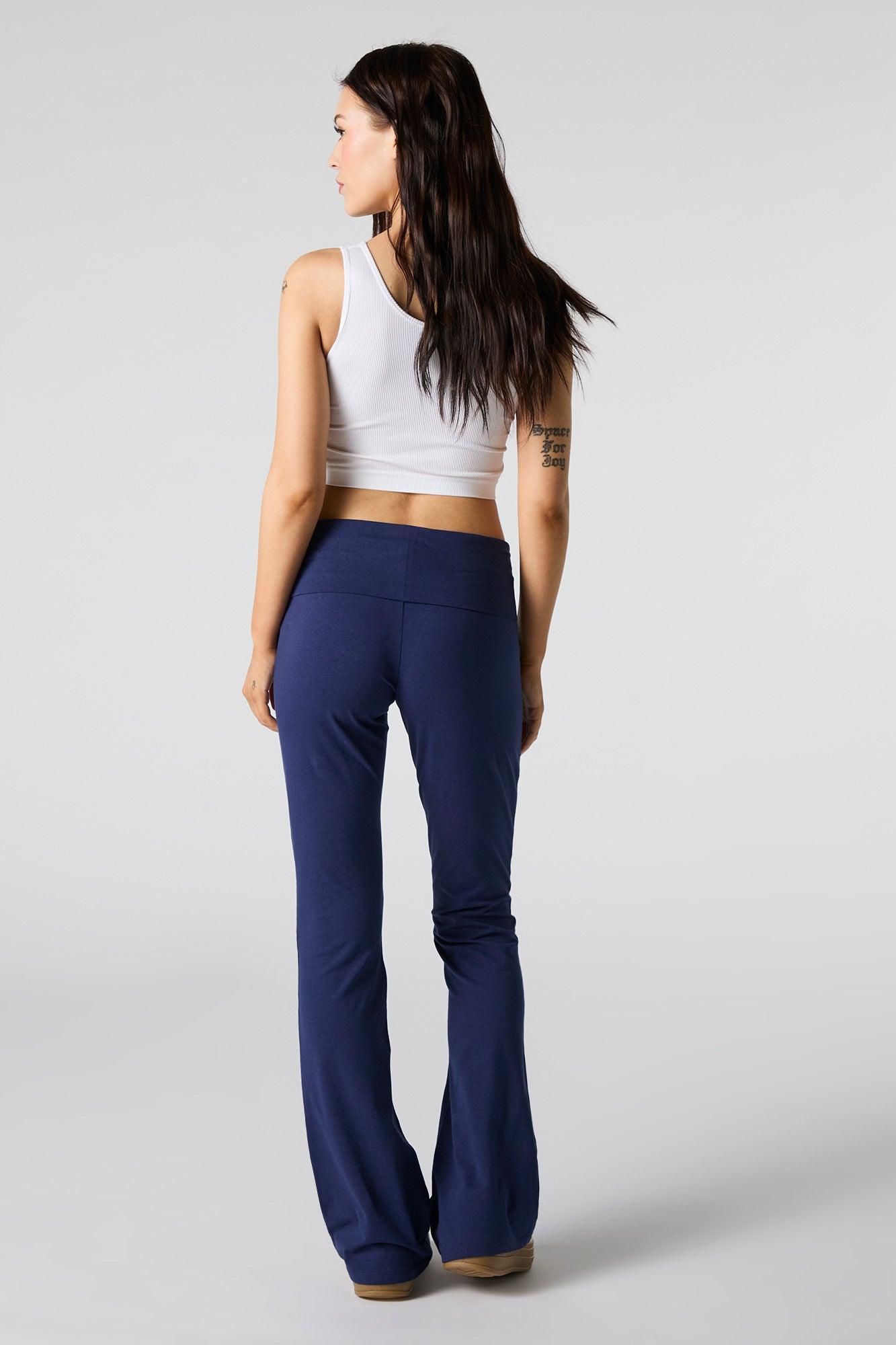 Foldover Flare Pant Female Product Image