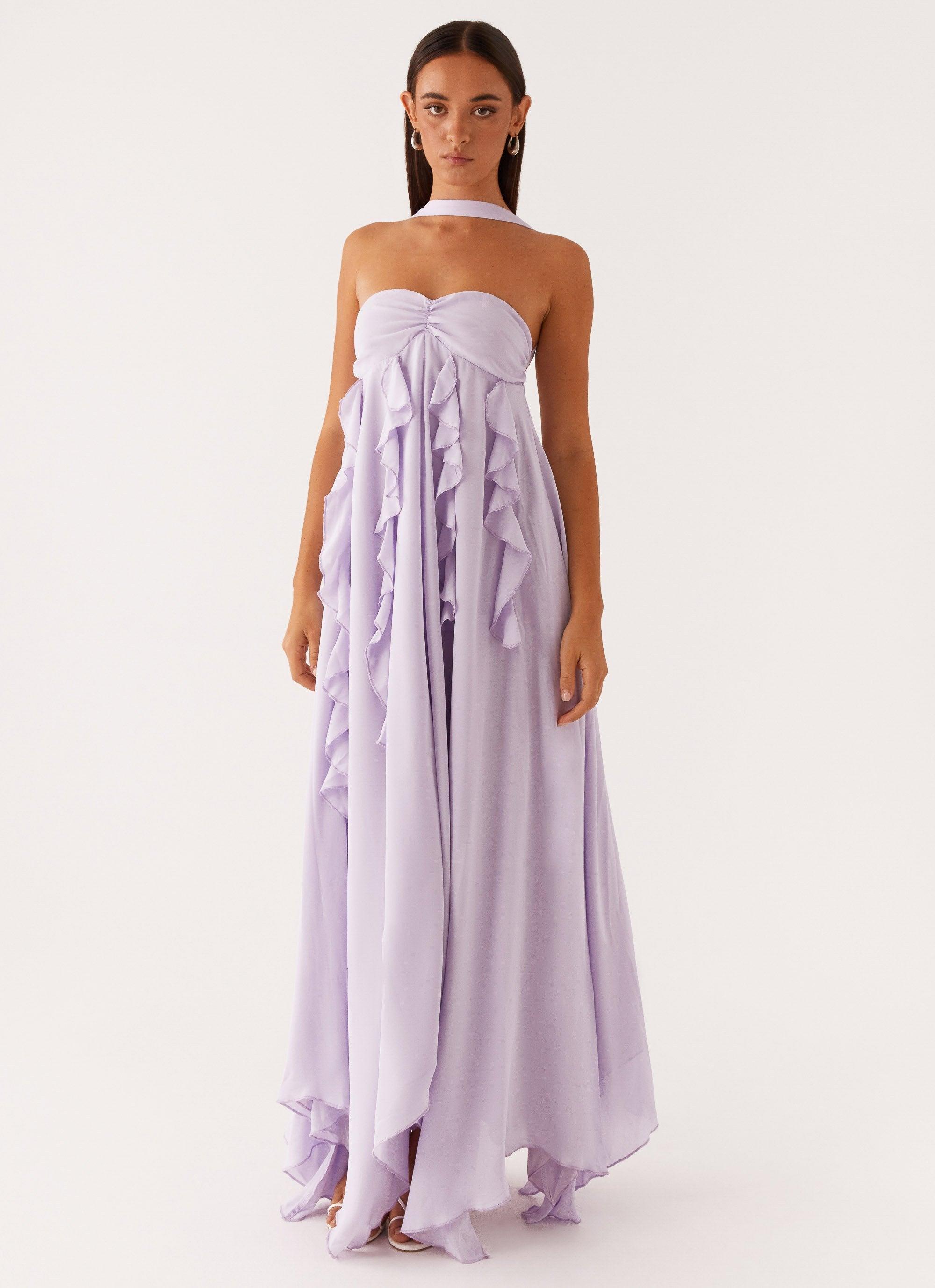 Florence Maxi Dress - Lilac Product Image