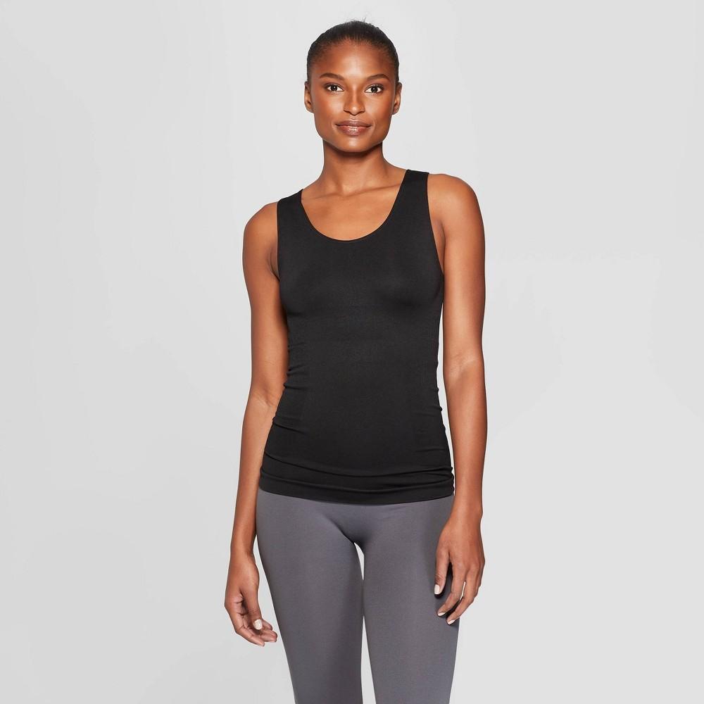 Womens Nursing Seamless Smoothing Tank - Auden Black XS Product Image