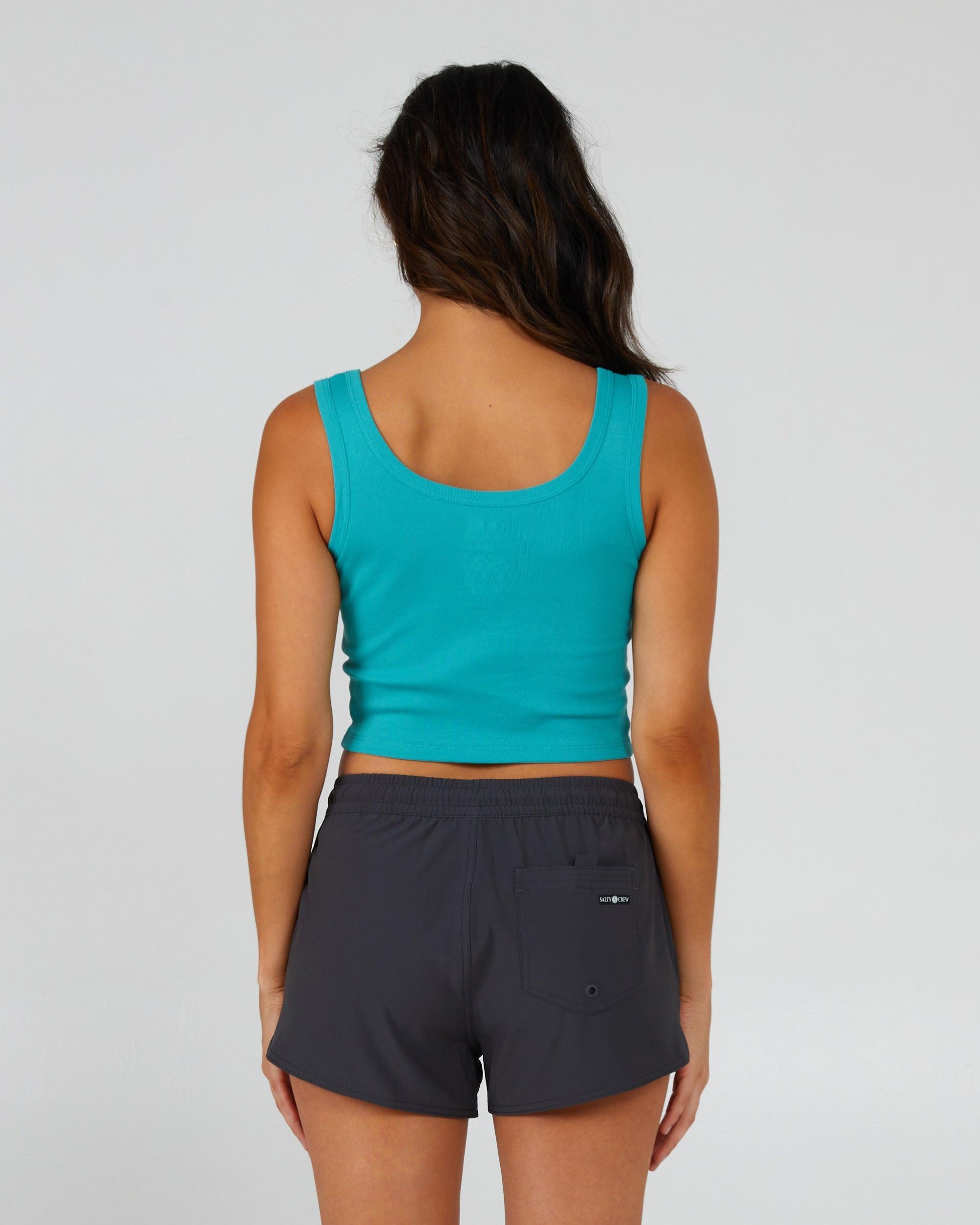 Good Times Tank - Sea Green Female Product Image