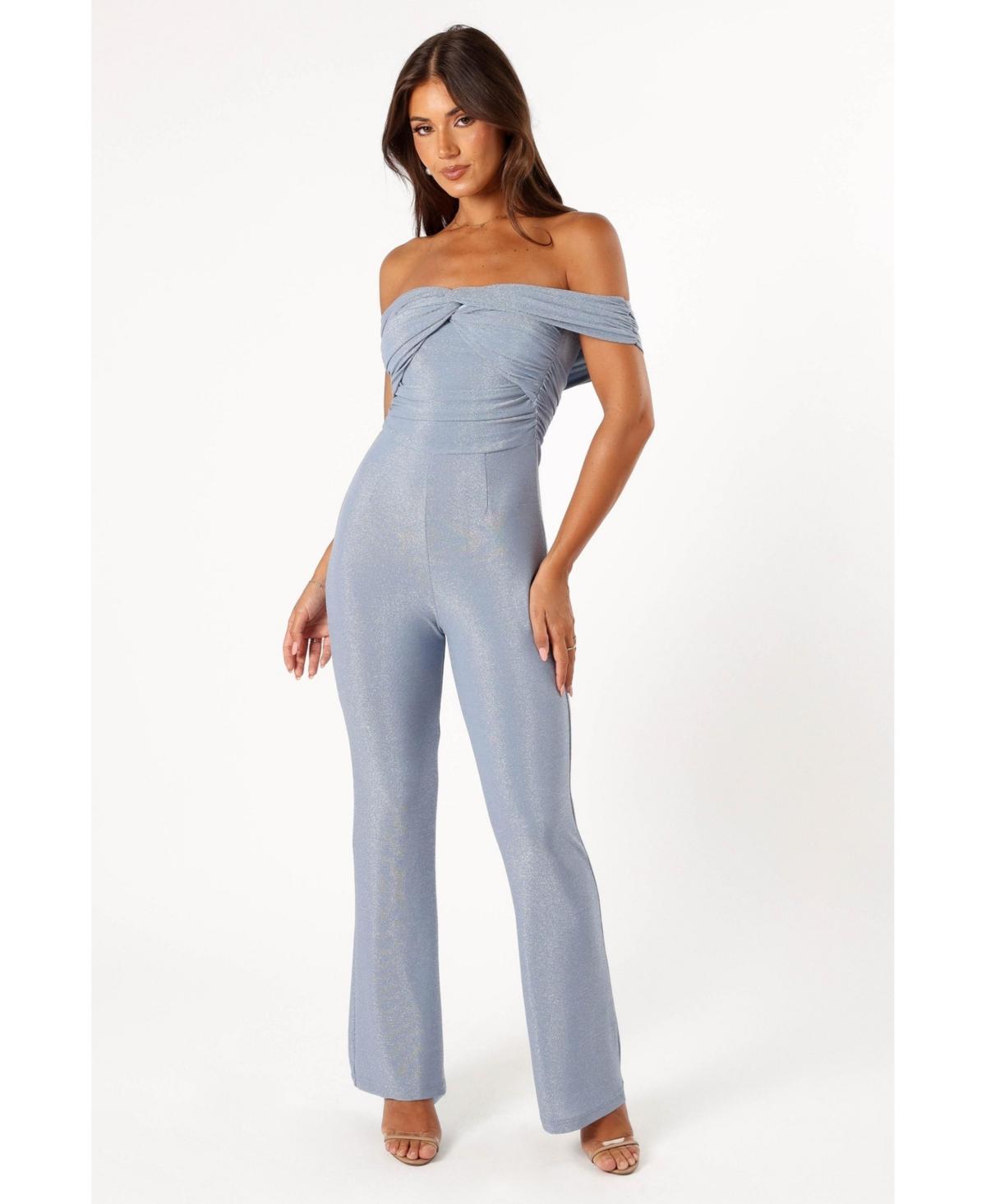 Petal and Pup Womens Sharnie Off Shoulder Jumpsuit Product Image