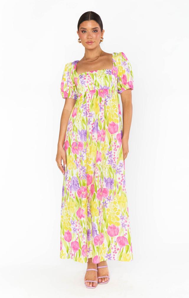 Smitten Midi Dress ~ Blooming Tulips Product Image